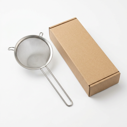 Fine Mesh Kitchen Strainer with Long Loop Handle